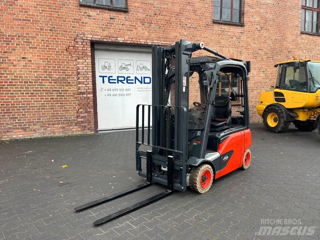 Linde E16-02 Elektromos targoncák