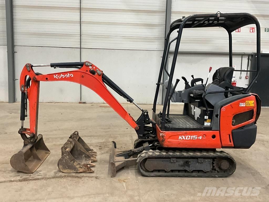 Kubota KX 015-4 Mini kotrók < 7t