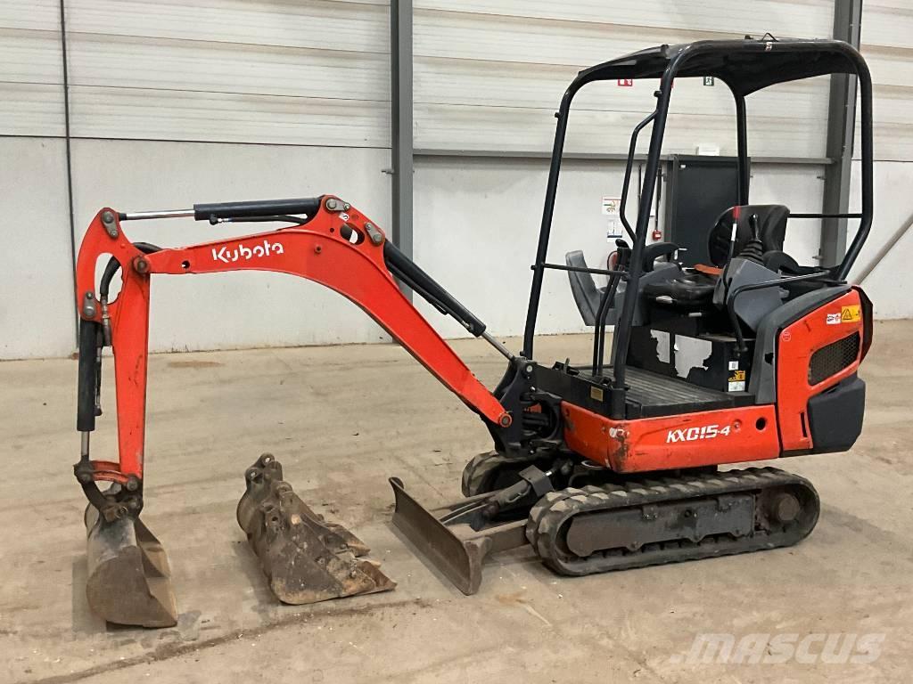 Kubota KX 015-4 Mini kotrók < 7t