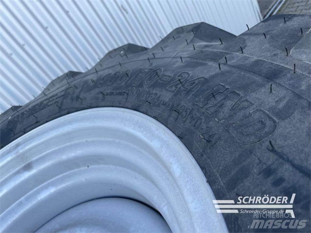 BKT 4X 400/70 R24 Gumiabroncsok, kerekek és felnik