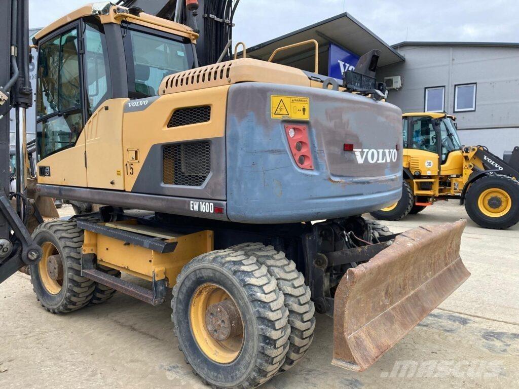 Volvo EW160D Gumikerekes kotrók