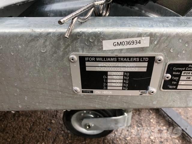 Ifor Williams HB 506 Állatszállító félpótkocsik