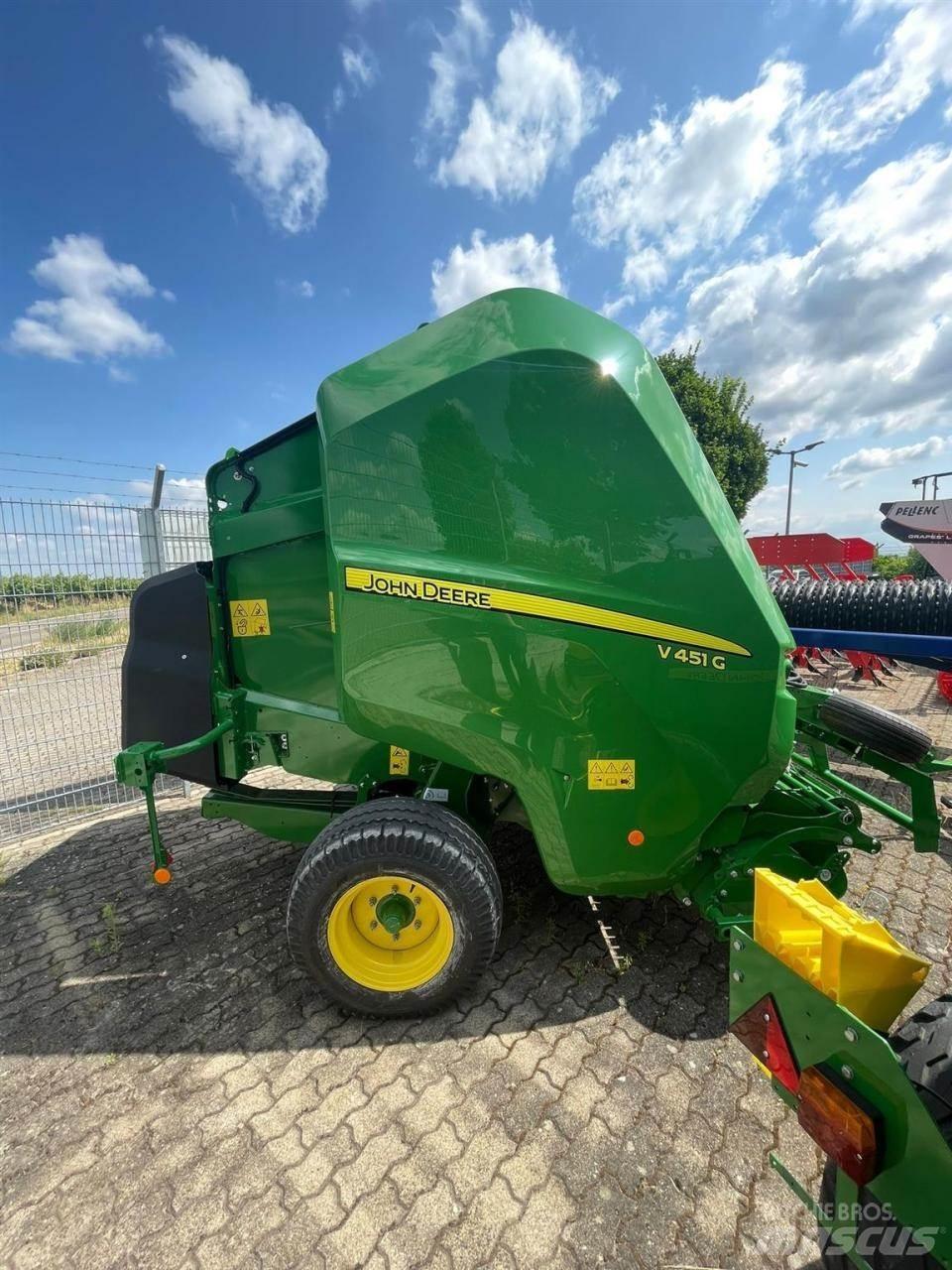 John Deere V451G Körbálázók
