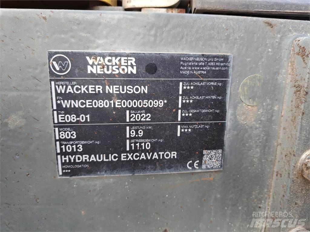 Wacker Neuson 803 Lánctalpas kotrók