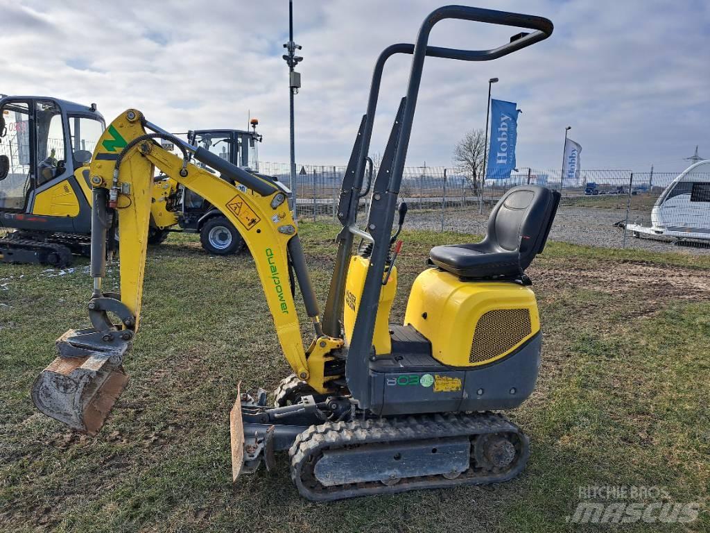 Wacker Neuson 803 Lánctalpas kotrók