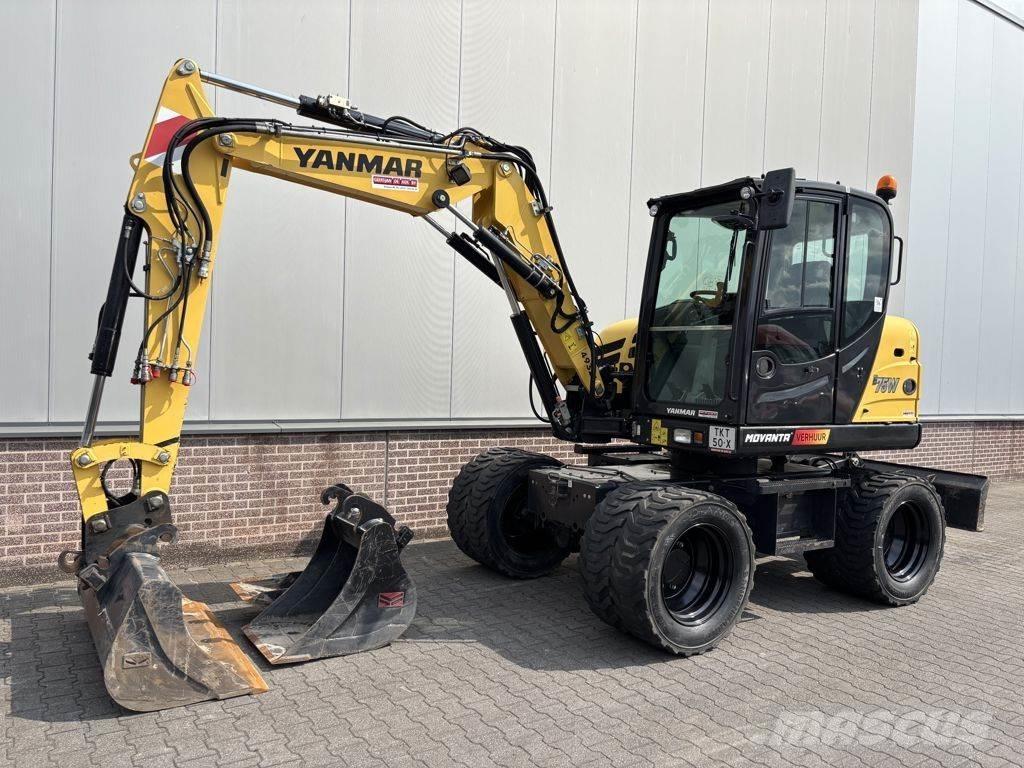Yanmar B75W Gumikerekes kotrók