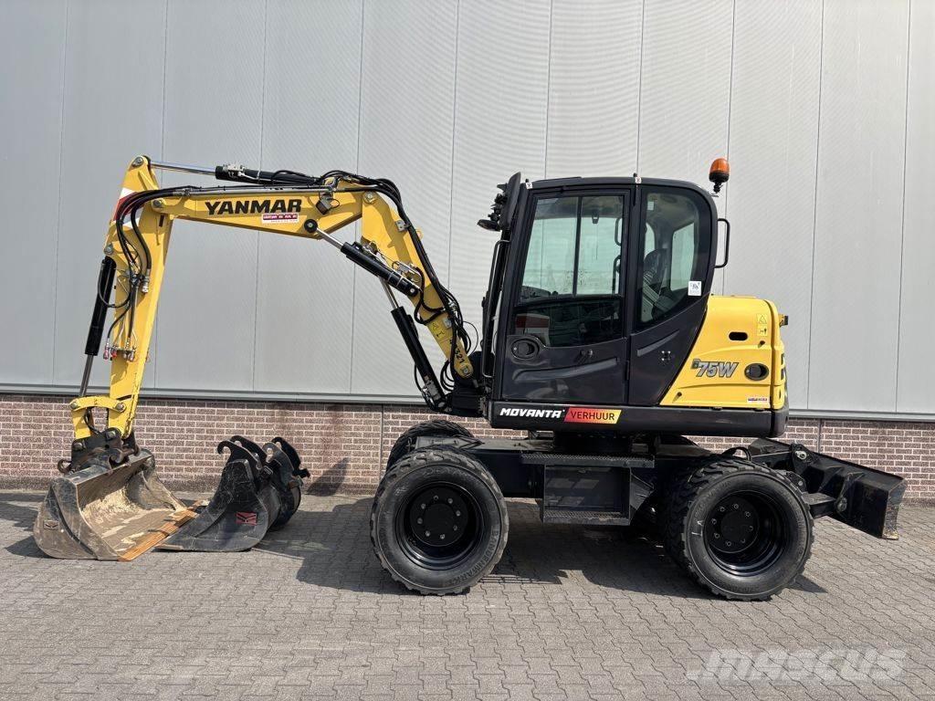 Yanmar B75W Gumikerekes kotrók