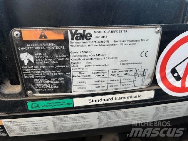 Yale GLP 35 VX Gázüzemű targoncák