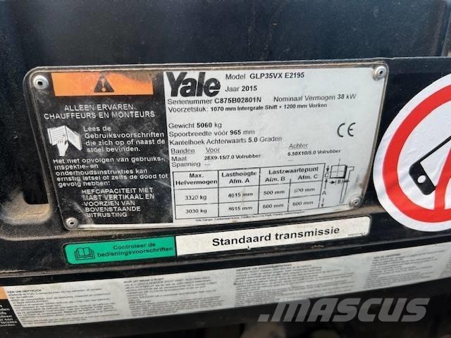 Yale GLP 35 VX | 2015 Gázüzemű targoncák