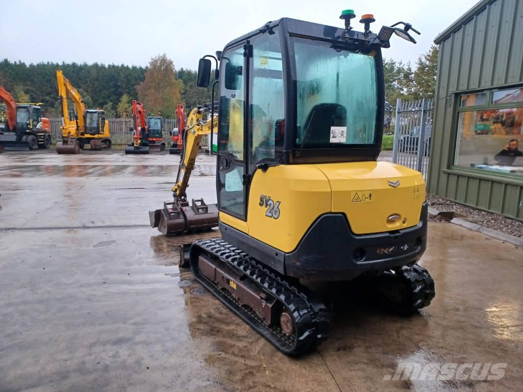 Yanmar SV 26 Mini kotrók < 7t