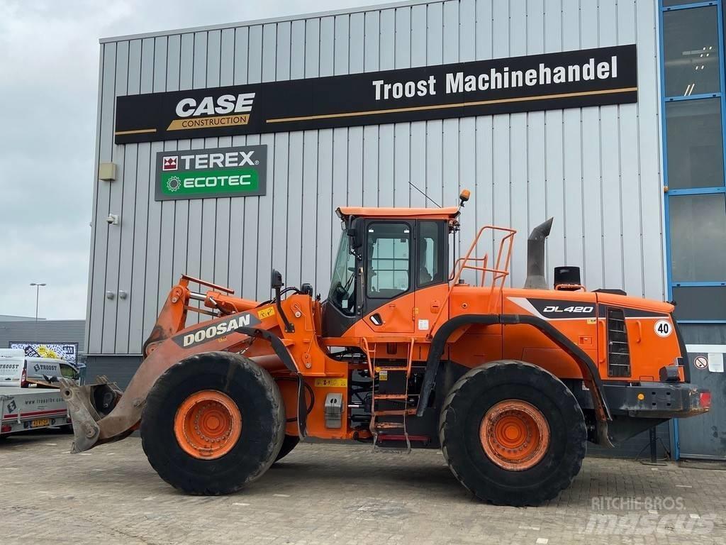 Doosan DL 420-5 Gumikerekes homlokrakodók
