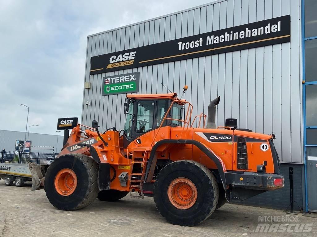 Doosan DL 420-5 Gumikerekes homlokrakodók