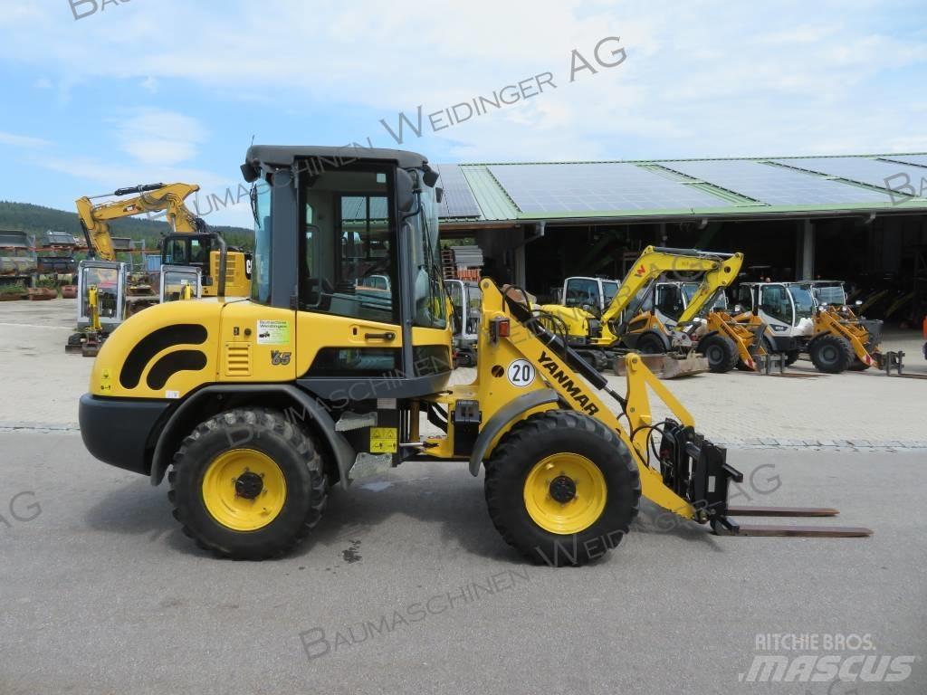 Yanmar V 65 Gumikerekes homlokrakodók