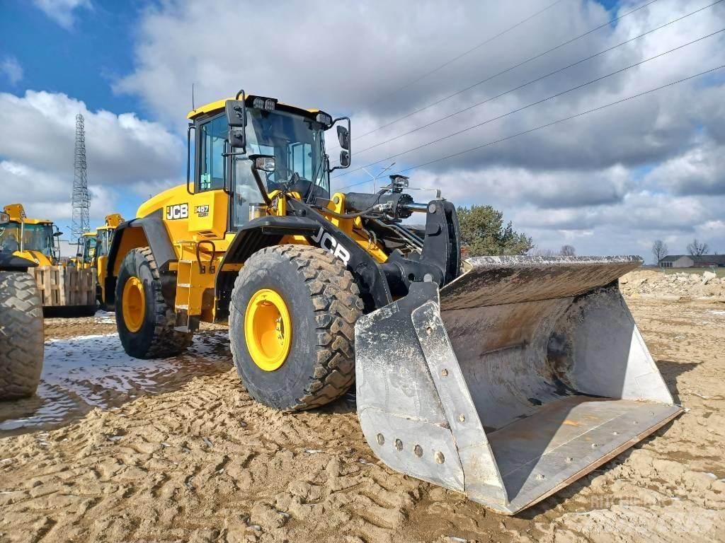 JCB 457 ZX Gumikerekes homlokrakodók