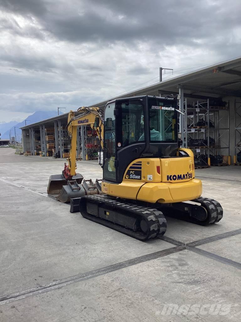 Komatsu PC 58 MR-5E0 Mini kotrók < 7t