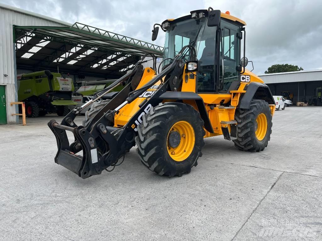 JCB 413 S Gumikerekes homlokrakodók
