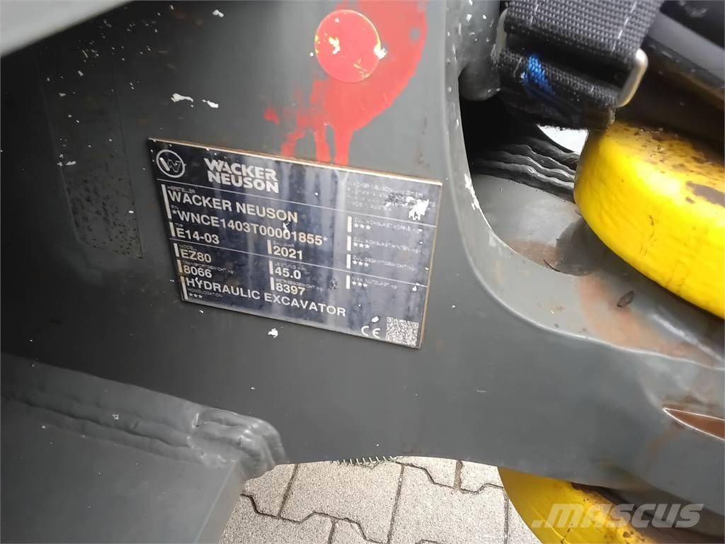 Wacker Neuson EZ80 Lánctalpas kotrók