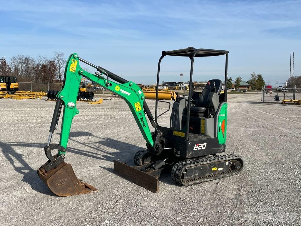 Bobcat E 20 Mini kotrók < 7t