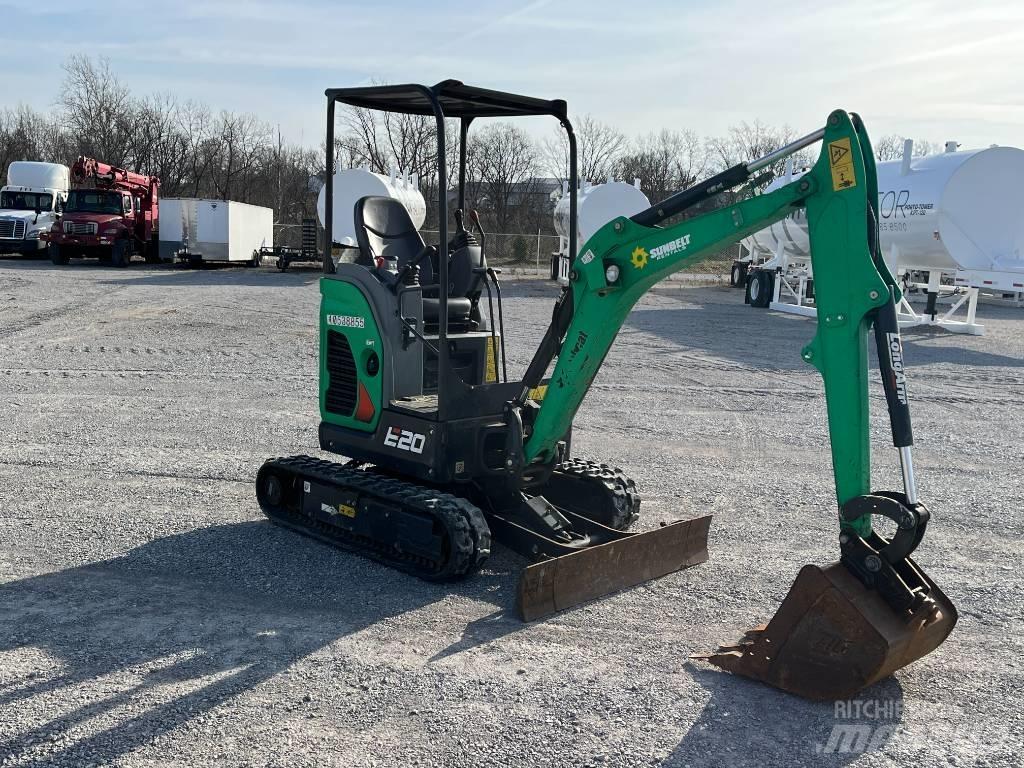Bobcat E 20 Mini kotrók < 7t
