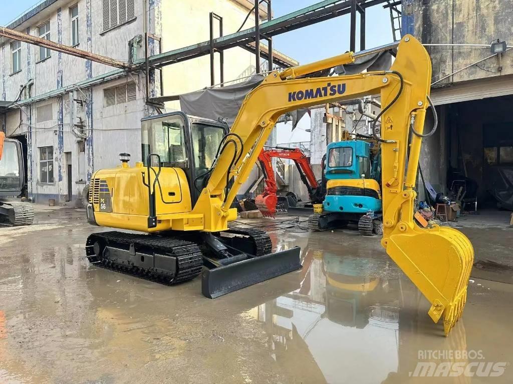 Komatsu PC 56-7 Mini kotrók < 7t