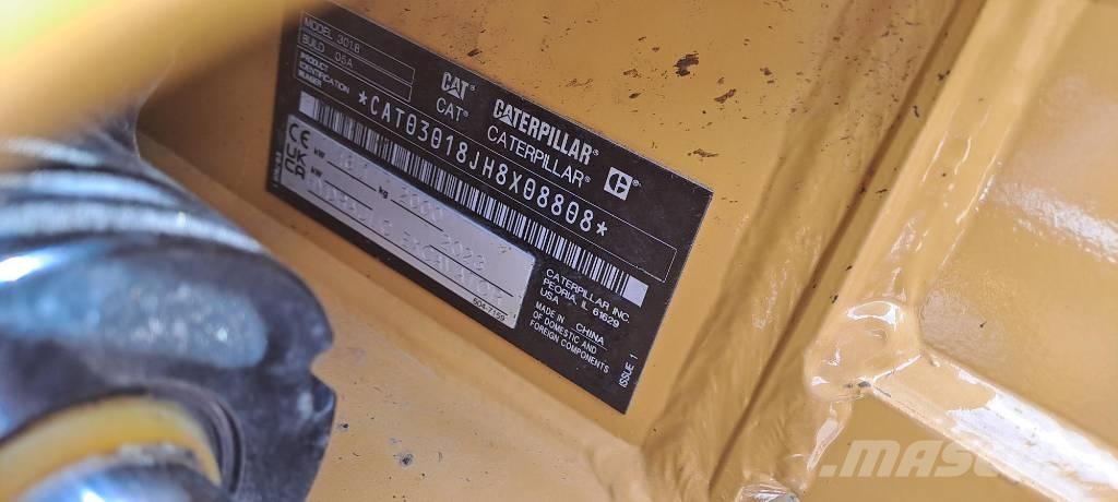 CAT 301.8 Mini kotrók < 7t