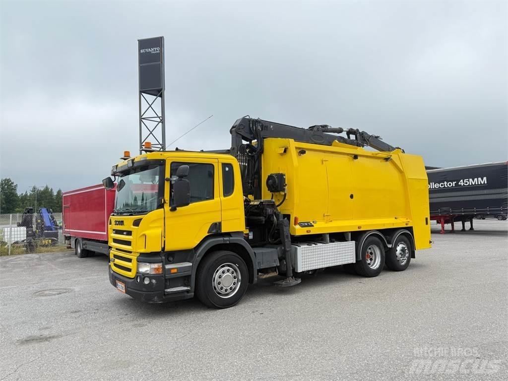 Scania P380 6x2*4 Darus teherautók
