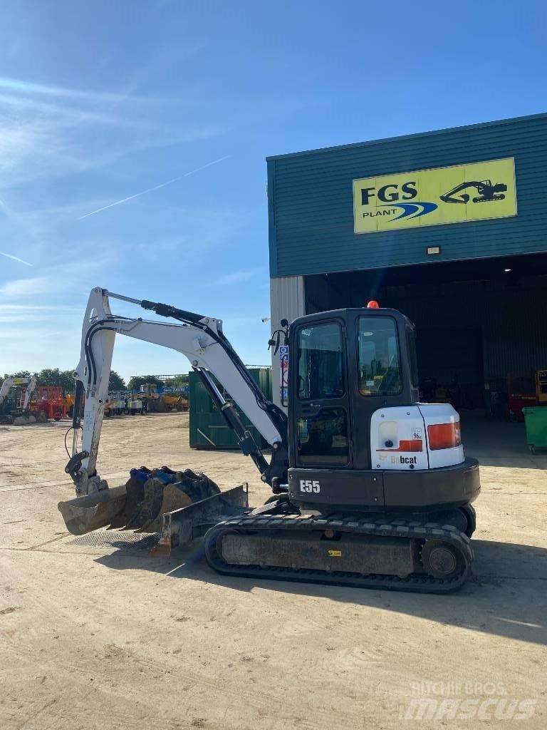 Bobcat E 55 Mini kotrók < 7t