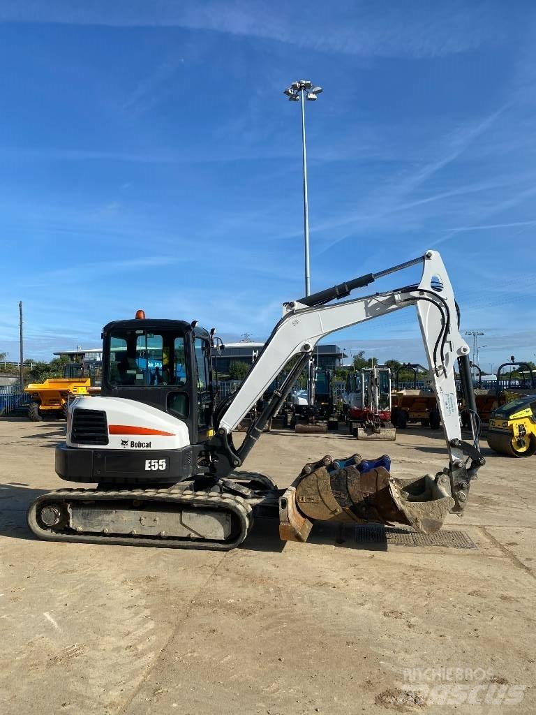 Bobcat E 55 Mini kotrók < 7t