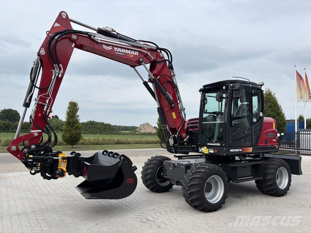 Yanmar YAN B110W Gumikerekes kotrók
