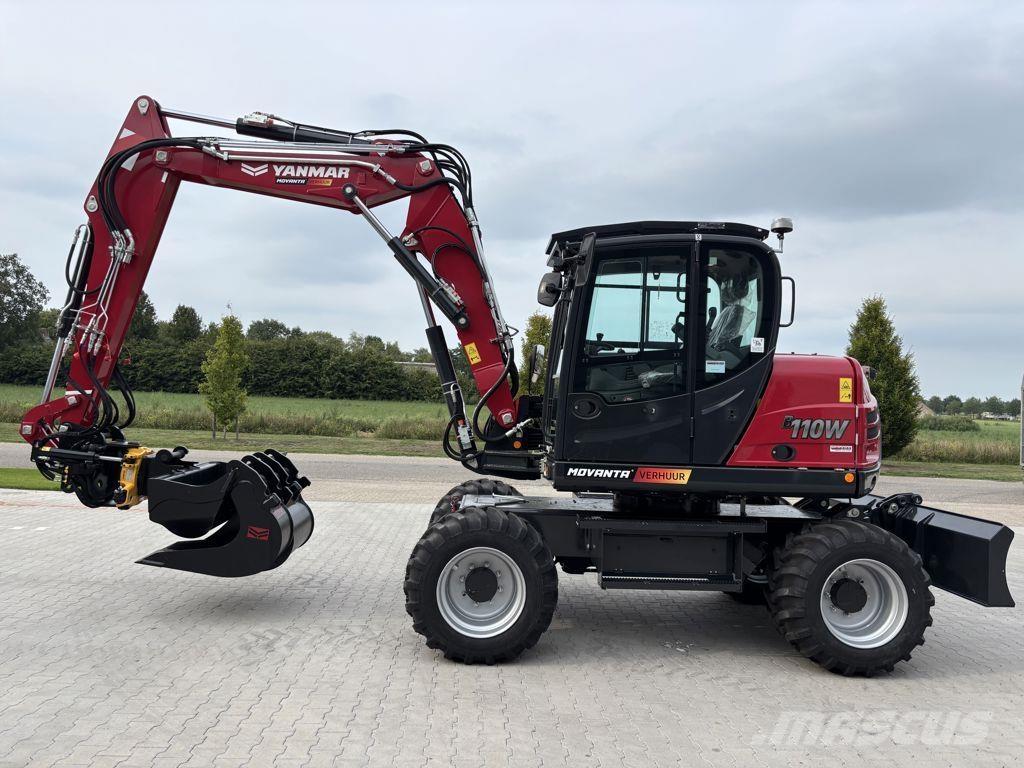 Yanmar YAN B110W Gumikerekes kotrók