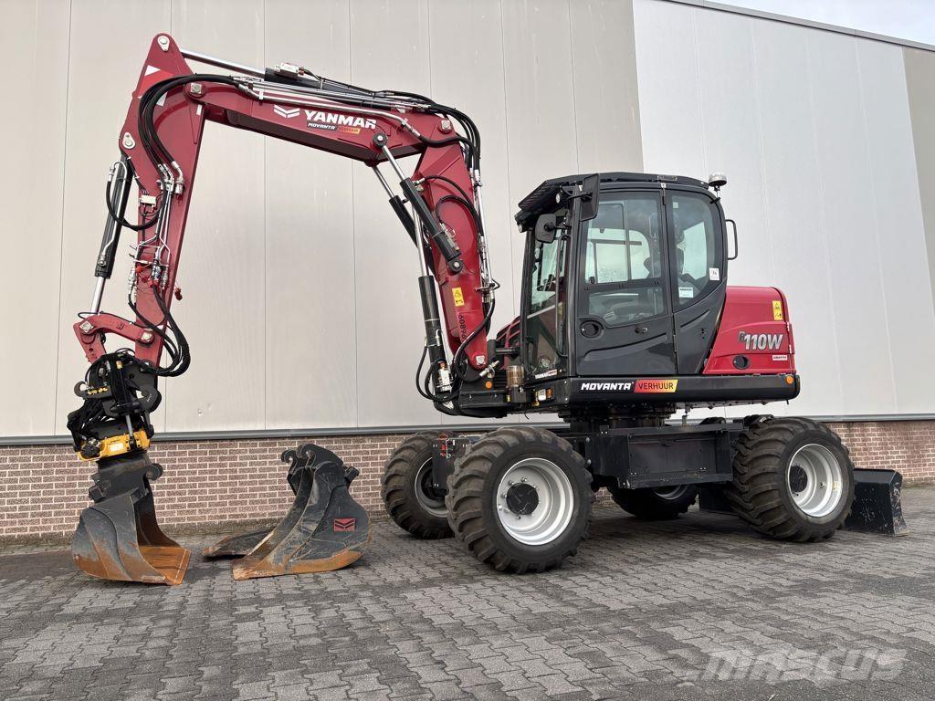 Yanmar YAN B110W Gumikerekes kotrók