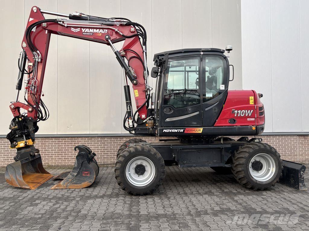 Yanmar YAN B110W Gumikerekes kotrók