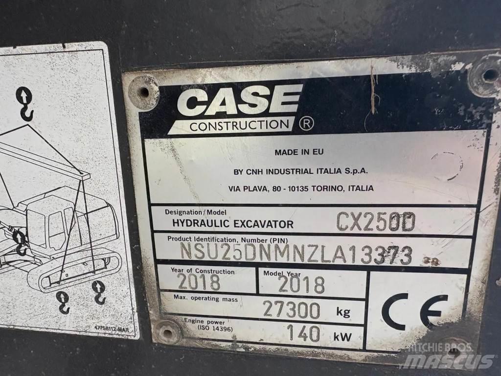 CASE CX250D Lánctalpas kotrók