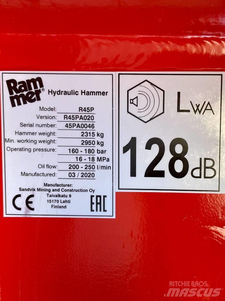 Rammer R45P Fejtőgépek