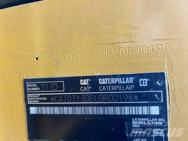 CAT 313 D Lánctalpas kotrók