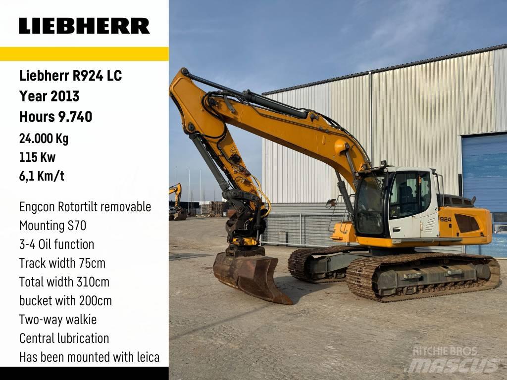 Liebherr R 924 Lánctalpas kotrók