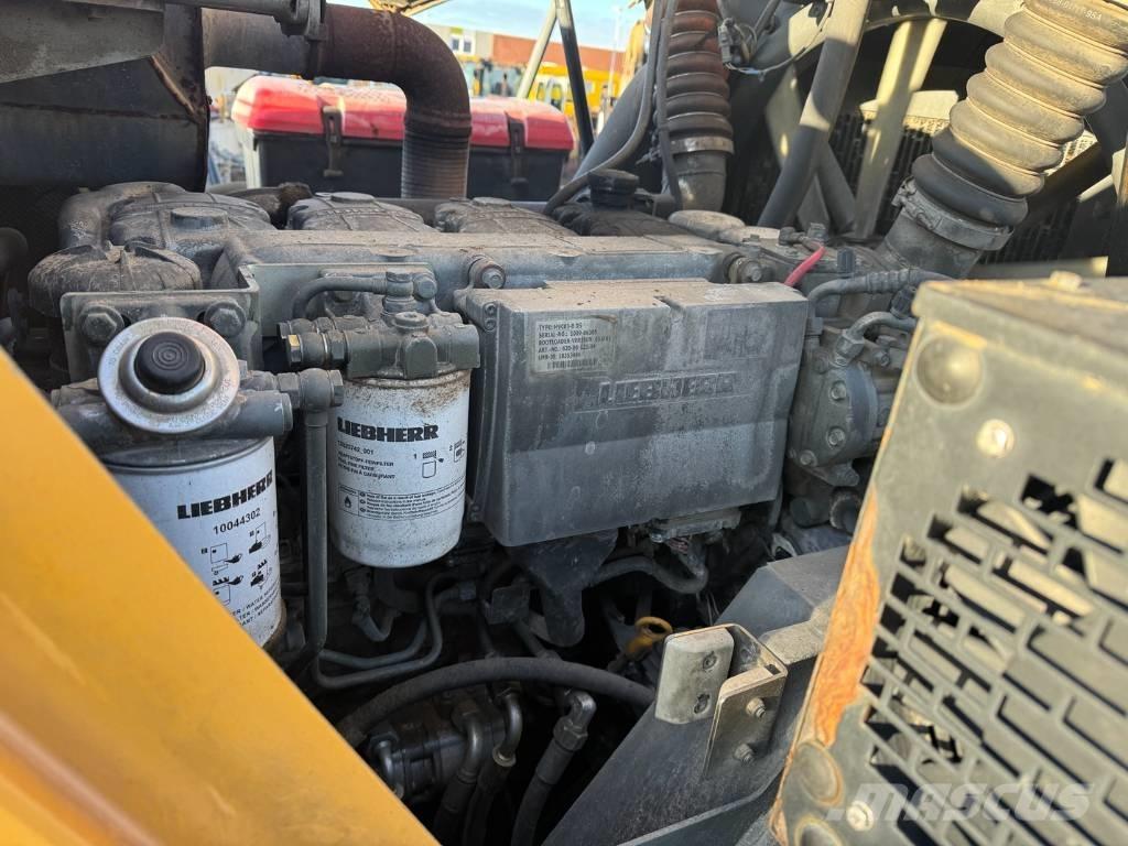 Liebherr L 556 Gumikerekes homlokrakodók