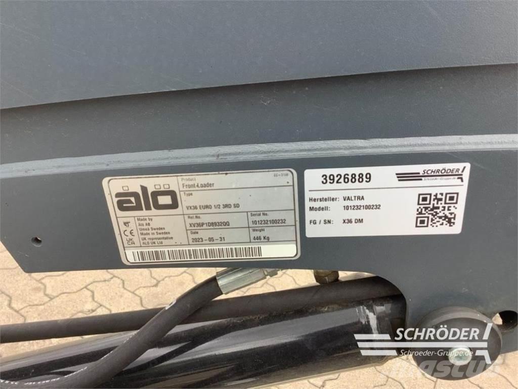 Valtra X36 DM Homlokrakodók és kotrók