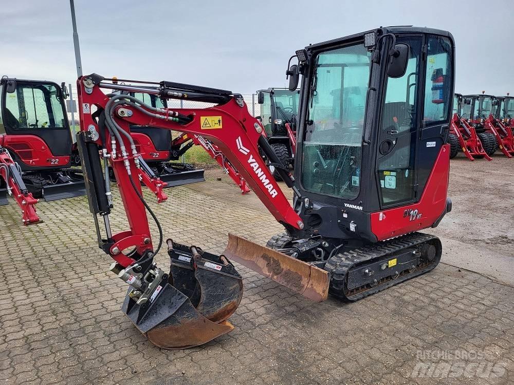 Yanmar SV 19 VT Mini kotrók < 7t