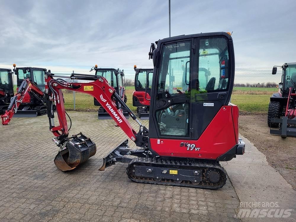 Yanmar SV 19 VT Mini kotrók < 7t