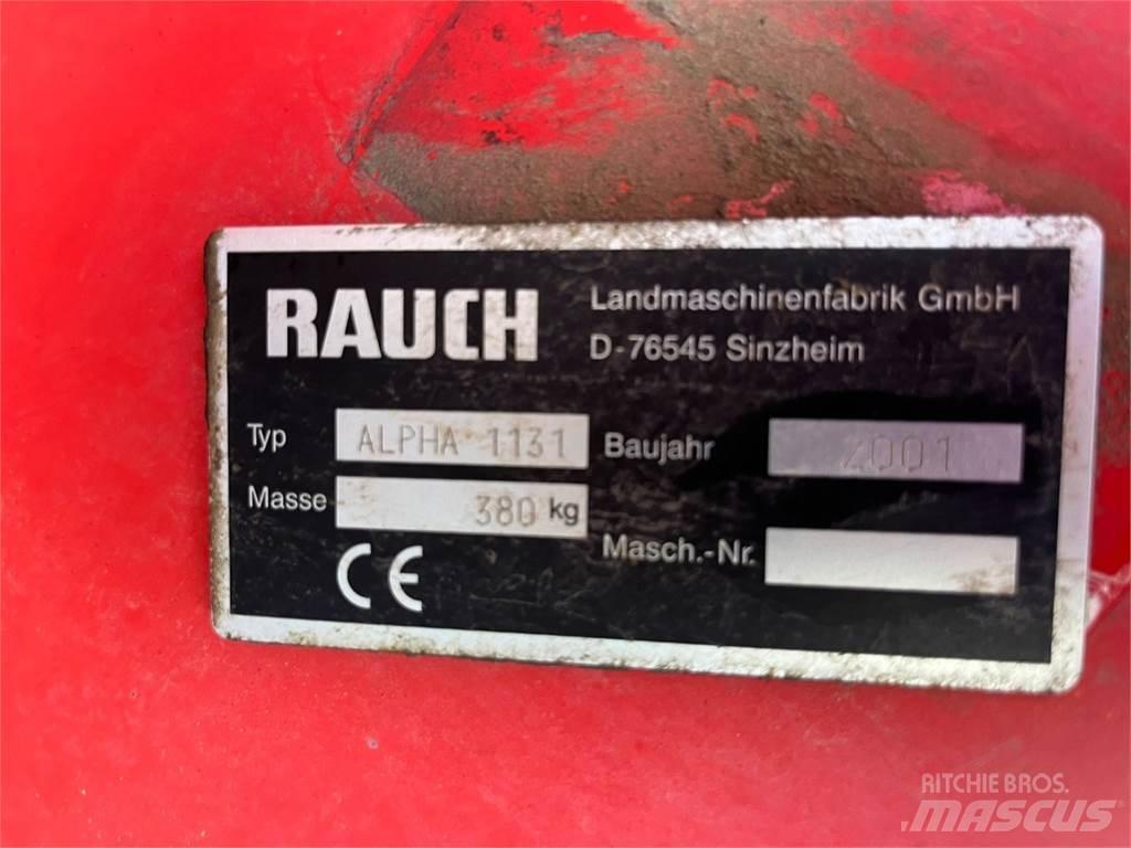 Rauch Alpha 1131 Műtrágyaszórók
