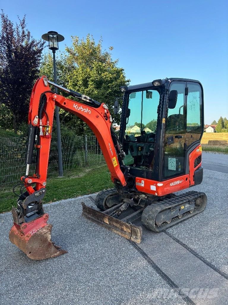 Kubota KX 019-4 Mini kotrók < 7t