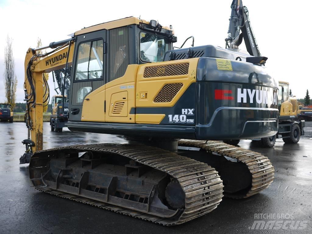 Hyundai HX 140 HW Lánctalpas kotrók