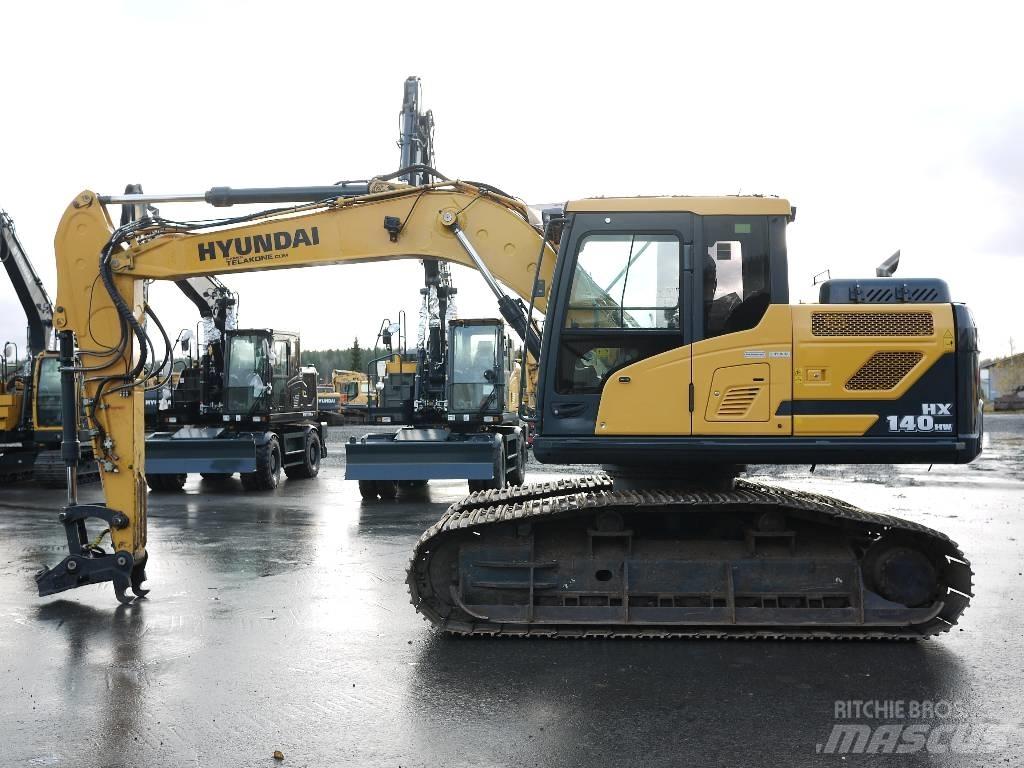 Hyundai HX 140 HW Lánctalpas kotrók