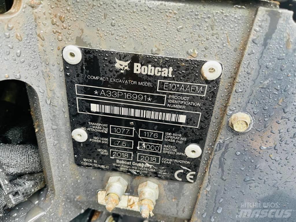 Bobcat E 10 Mini kotrók < 7t
