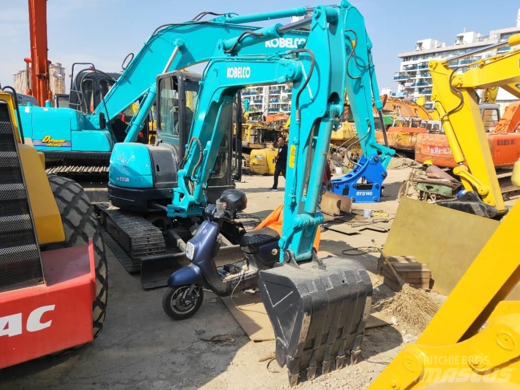 Kobelco SK 55 SR Mini kotrók < 7t