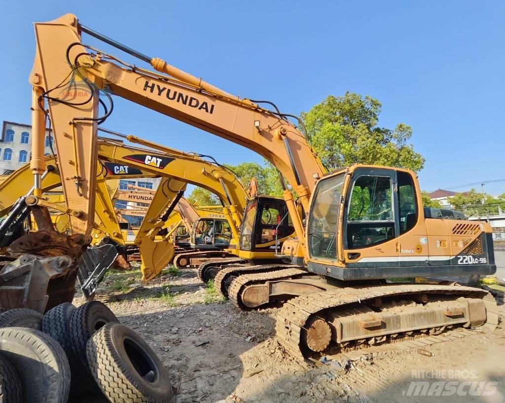 Hyundai R220LC-9S Lánctalpas kotrók