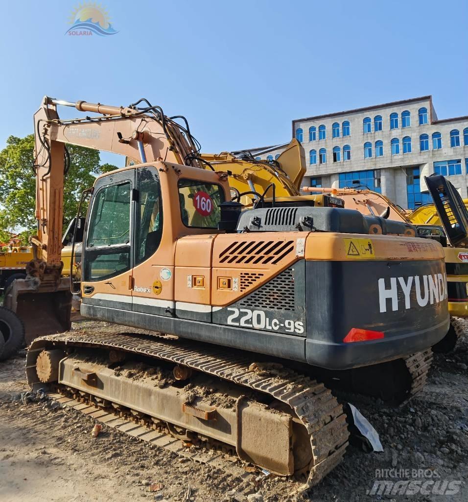 Hyundai R220LC-9S Lánctalpas kotrók
