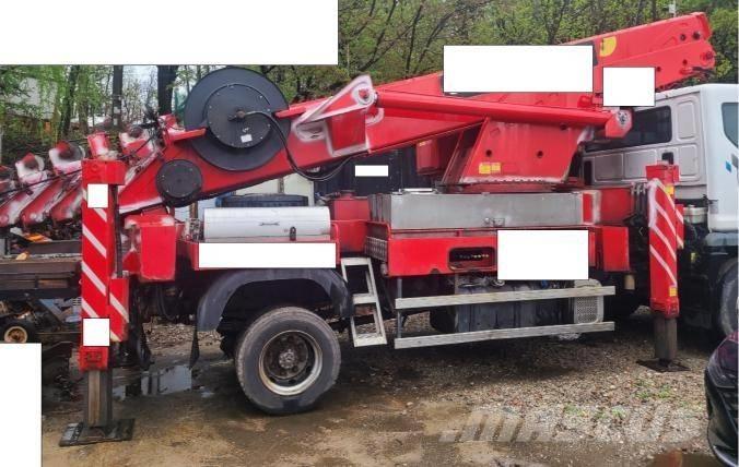 Horyong SKY450 Teherautóra szerelt emelők és állványok