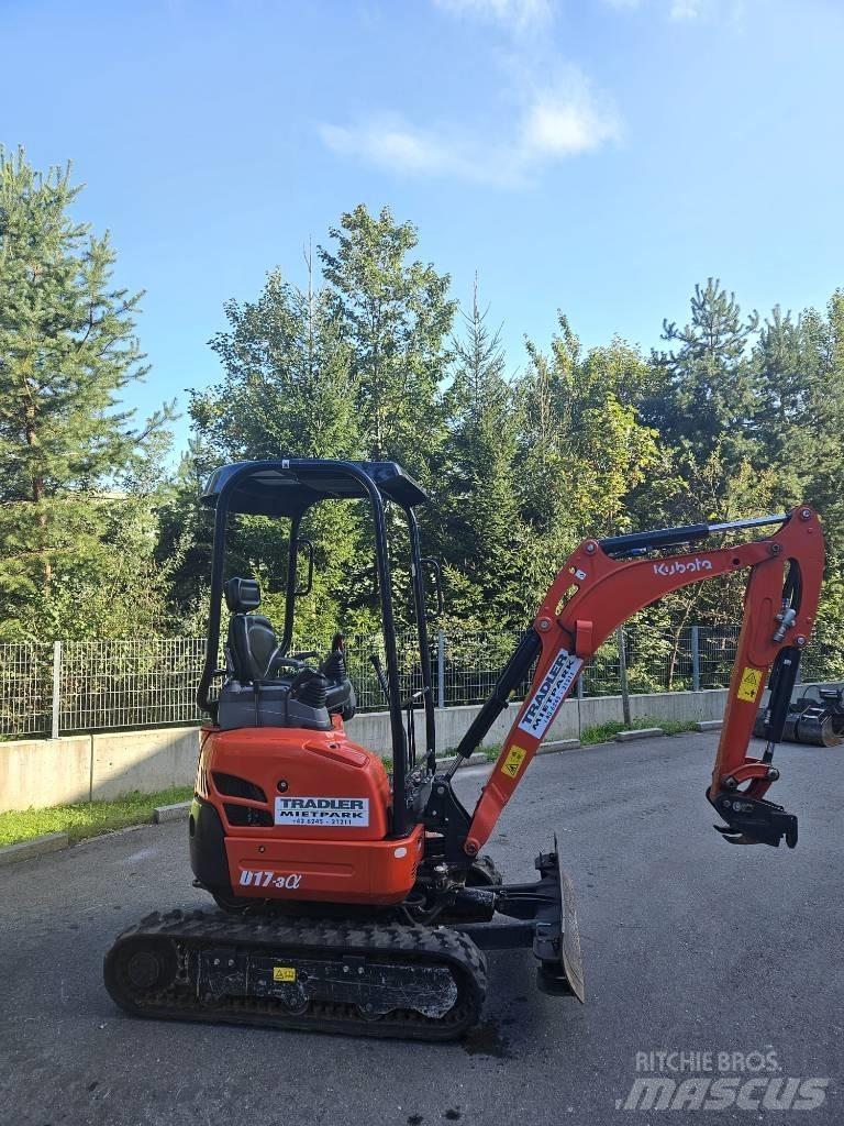 Kubota U 17-3 Mini kotrók < 7t